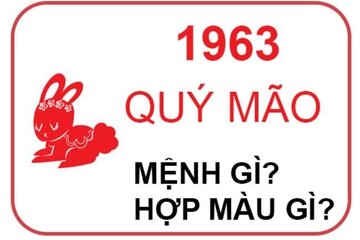 Tuổi Quý Mão 1963 hợp với tuổi nào, màu gì, hướng nhà nào?