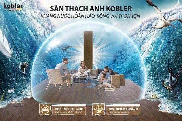 Sàn thạch anh Kobler – Đẳng cấp vật liệu sàn cho không gian hiện đại