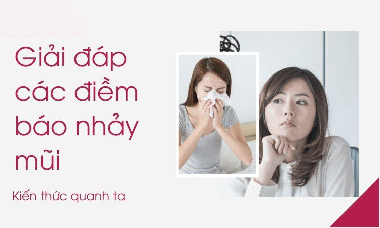 Giải đáp các điềm báo nhảy mũi