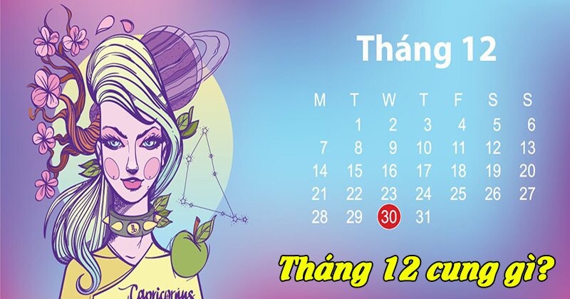 Tháng 12 cung gì?